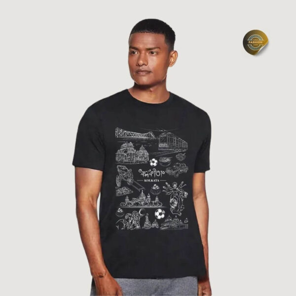 Kolkata Sketch Unisex T-shirt